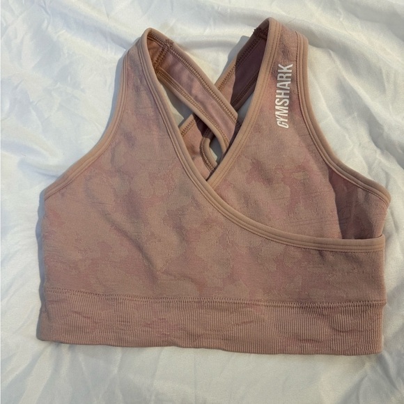 Gymshark Adapt Bra Pink Camo Size XS - Picture 1 of 7
